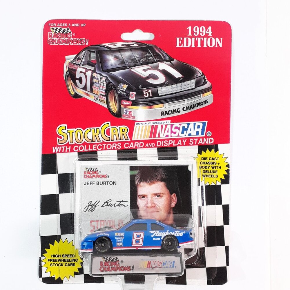 1994 EDITION RACING CHAMPIONS - JEFF BURTON #8- NASCAR Stockcar - new-sealed